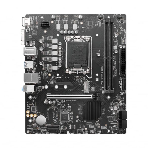 MSI H610M-E PRO Intel LGA1700 M-ATX Motherboard - Image 2