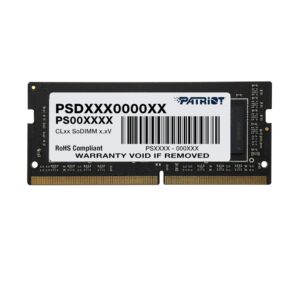 Patriot Signature Line 8GB 2400MHz DDR4 Dual Rank SODIMM Notebook Memory