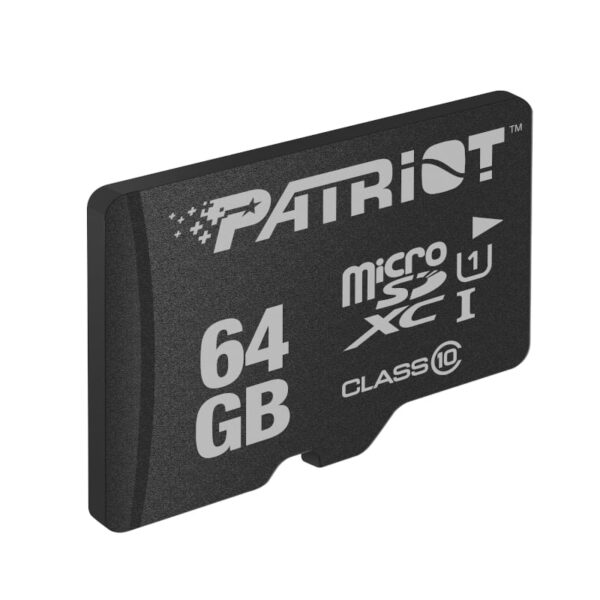 Patriot LX CL10 64GB Micro SDHC Card - Image 2