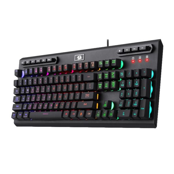 REDRAGON ADITYA Membrane Keyboard - Black - Image 3