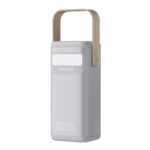 Romoss PMT40 EZCarry Pro 40000mAh 65W Fast Charge Power Bank - Silver